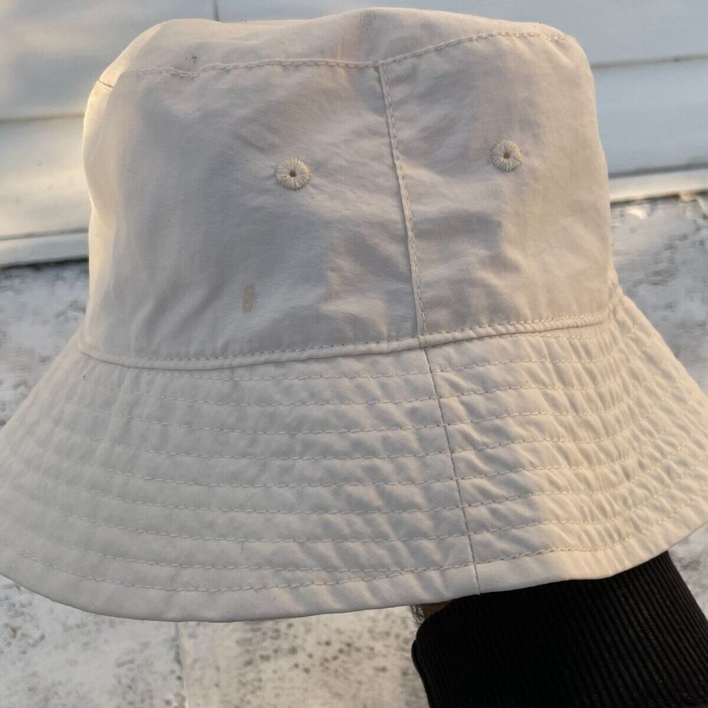 Wild Fable Girl Hat Round Bucket Hat Beige Cap One Size - Picture 8 of 8